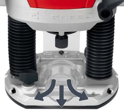 Einhell Oberfräse TE-RO 1255 E | Rot