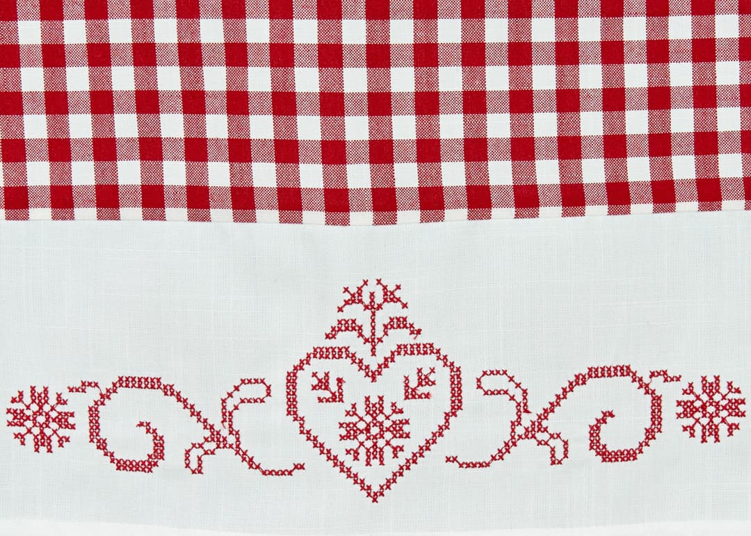 HOSSNER - ART OF HOME DECO Gardine Kulm | Mehrfarbig