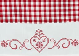 HOSSNER - ART OF HOME DECO Gardine Kulm | Mehrfarbig