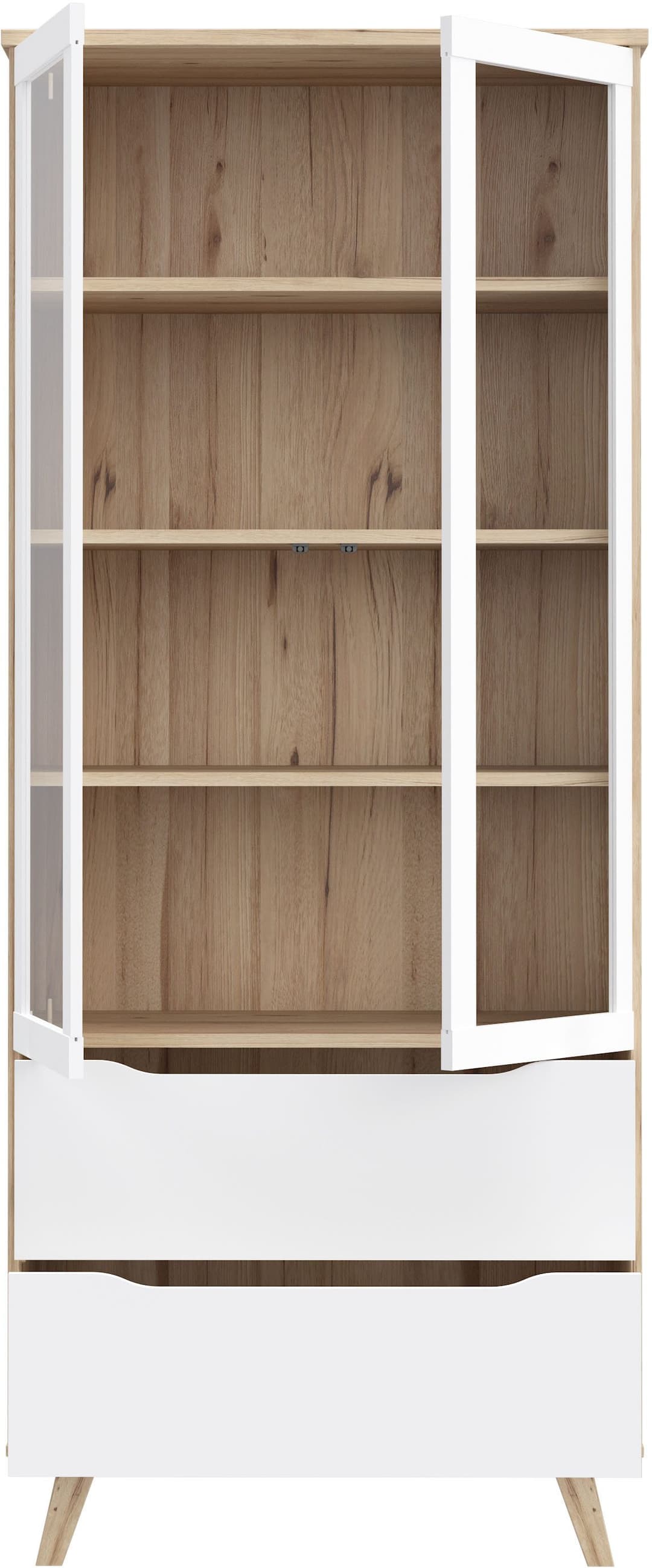 FORTE Vitrine Vankka | Holztöne
