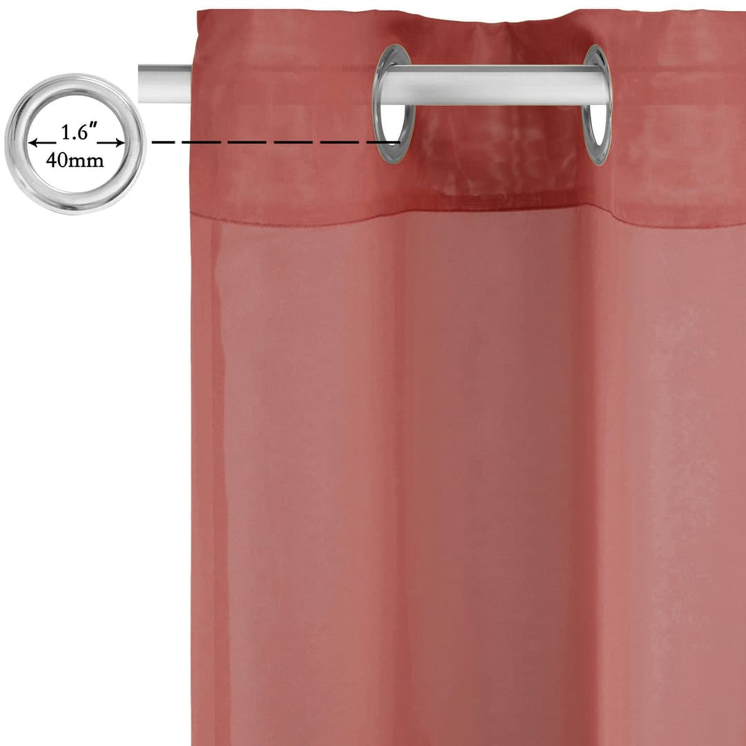 OTTO home Gardine XANA | Rot