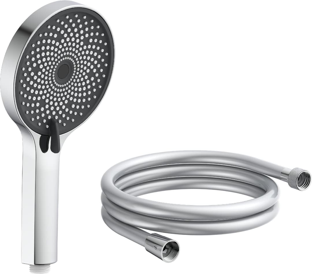 welltime Brausegarnitur Rio | Silber