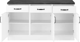 wiho Küchen Unterschrank Erla | Weiß