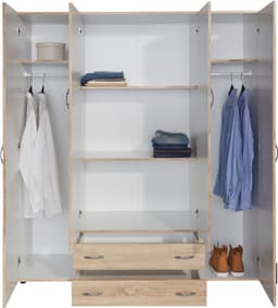 Schlafkontor Kleiderschrank Joe | Holztöne