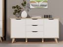 FORTE Sideboard Vankka | Weiß 3