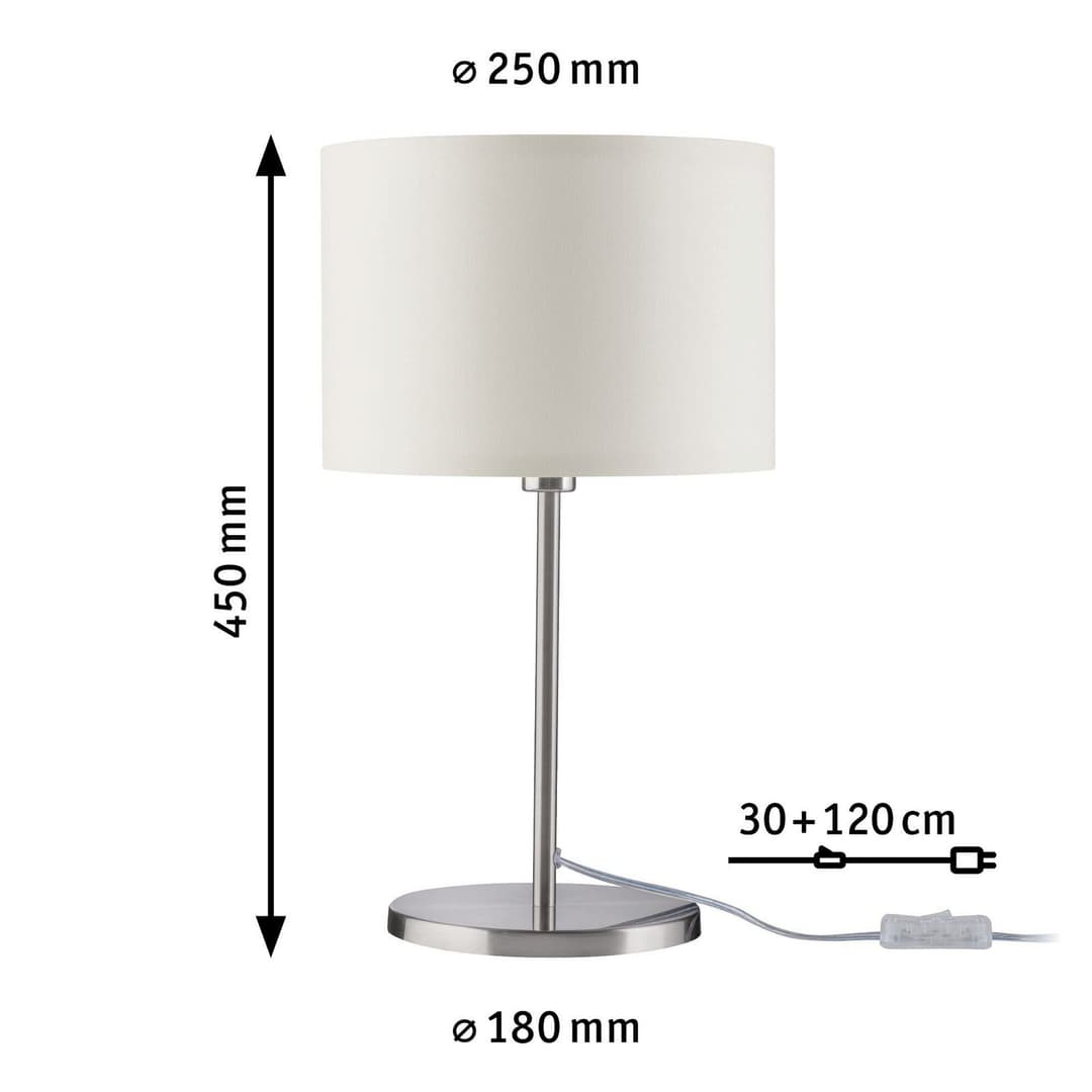 Paulmann Tischleuchte Tessa | Beige