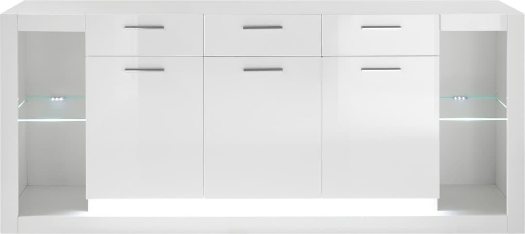 Home affaire Sideboard MERAN | Weiß