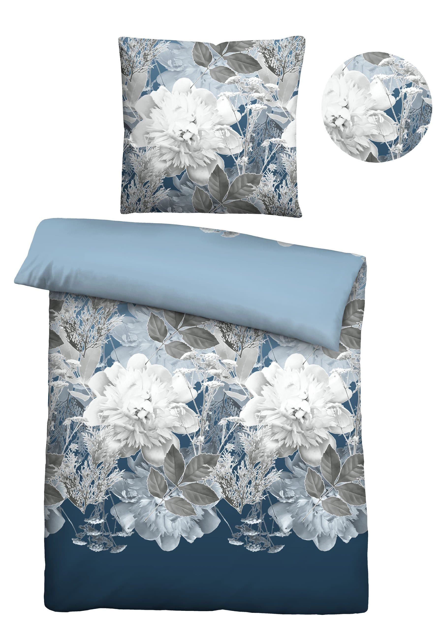 Castell Bettwäsche 0360442 | Blau