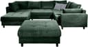 COLLECTION AB Wohnlandschaft Toni U-Form | Grün 2