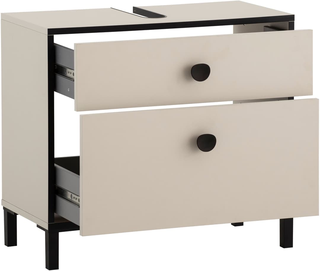 Schildmeyer Waschbeckenunterschrank Edda | Beige