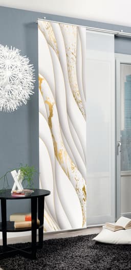 HOME WOHNIDEEN Schiebegardine GULDO | Gold