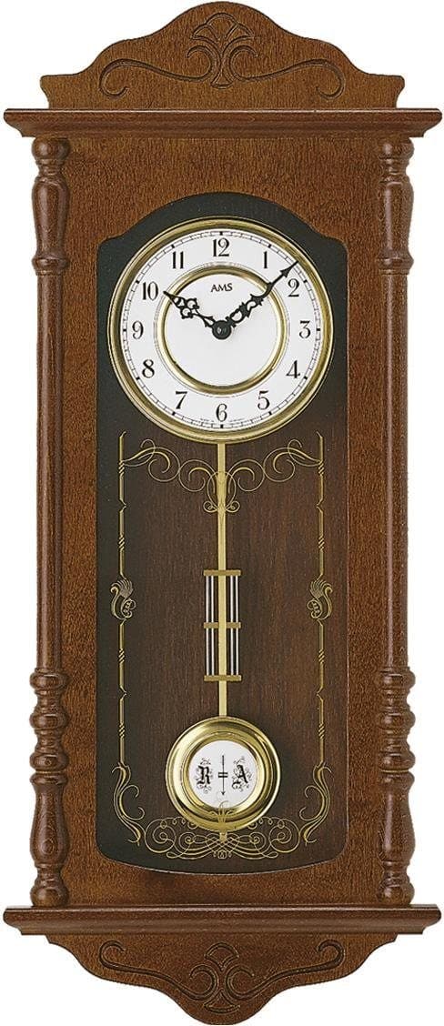 AMS Pendelwanduhr W7013/1 | Braun