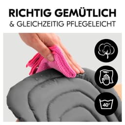 Hauck Kinder-Sitzauflage Highchair Baby Seat Pad | Grau