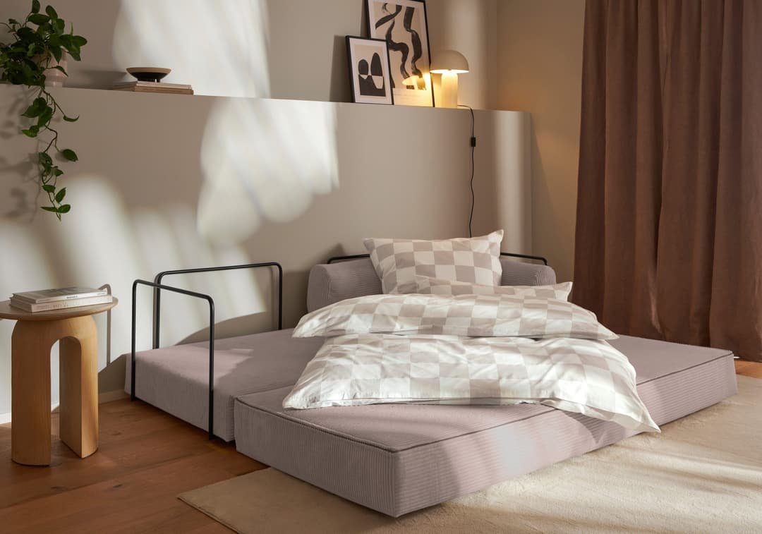 homsy by Ana Johnson Schlafsofa Folda Dauerschläfer | Beige