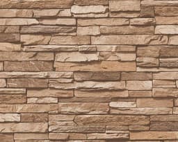 living walls Vliestapete Best of Wood`n Stone 2nd Edition | Braun