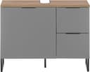 BASIC by Balculina Waschbeckenunterschrank Denver | Grau 3