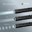 VARTA Aluminium Light F10 Pro Taschenlampe | Schwarz 5