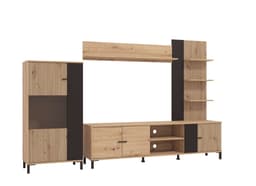 INOSIGN Wohnwand Avignon | Holztöne