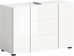welltime Waschbeckenunterschrank BIEL | Weiß