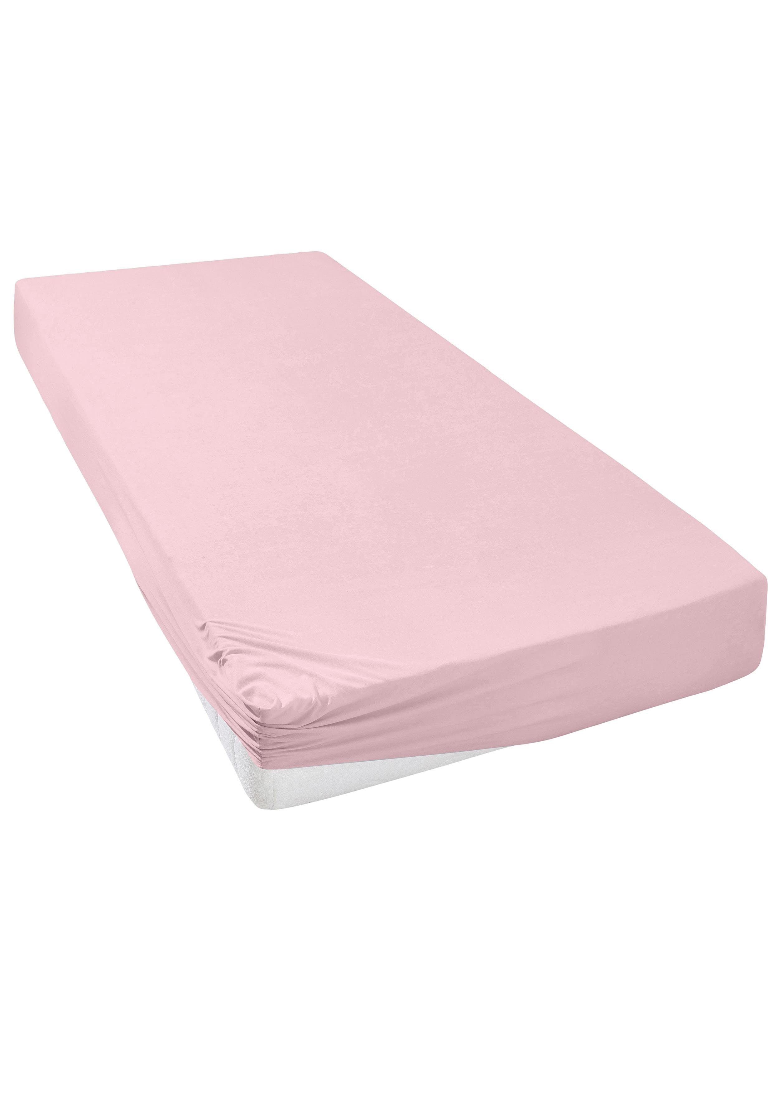OTTO home Spannbettlaken Strawberry | Rosa