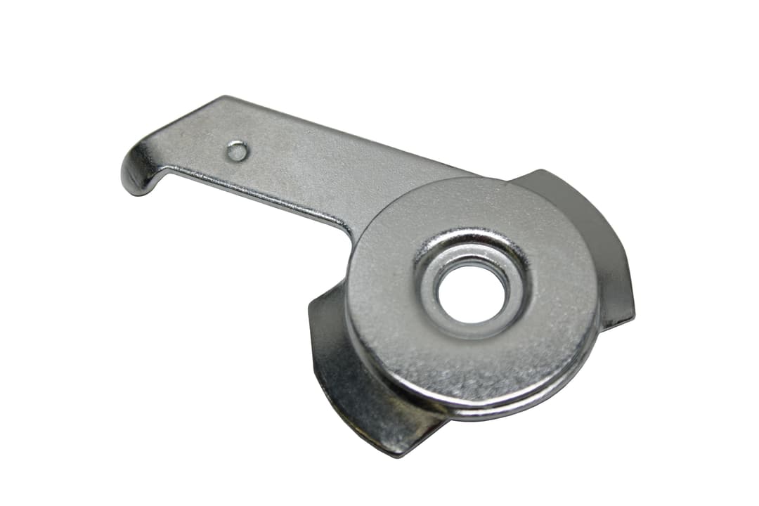 GARDINIA Gardinenstangenhalter Deckenträger 3-läufig | Silber