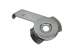 GARDINIA Gardinenstangenhalter Deckenträger 3-läufig | Silber