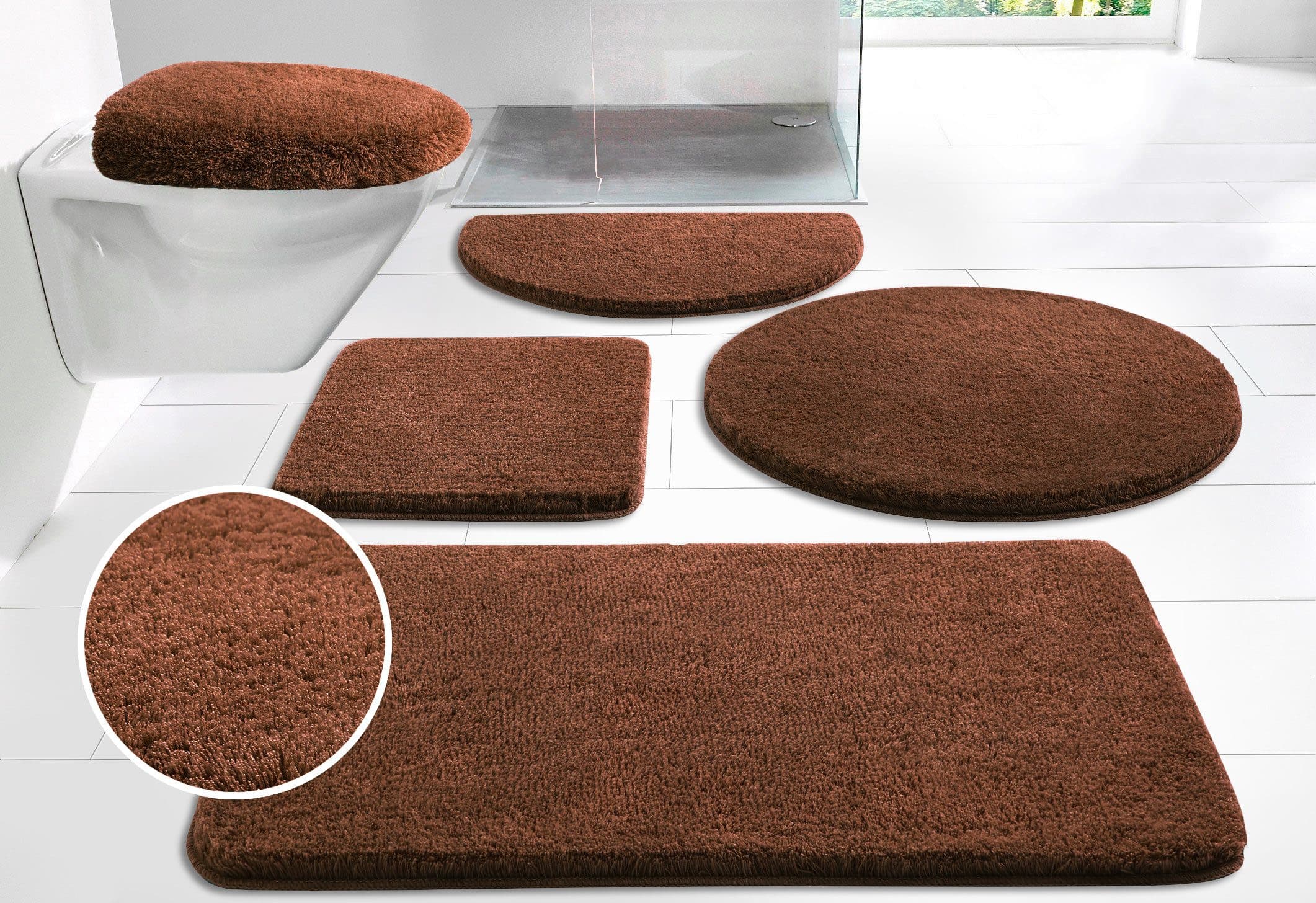 OTTO home Badematte Merida | Braun