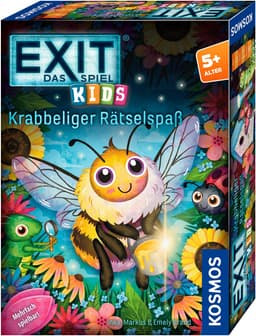 Kosmos Spiel EXIT® Kids Krabbeliger Rätselspaß | Mehrfarbig