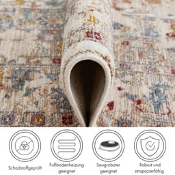 LUXOR living Teppich Rocco | Mehrfarbig