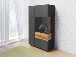 OTTO home Vitrine SILKE | Grau