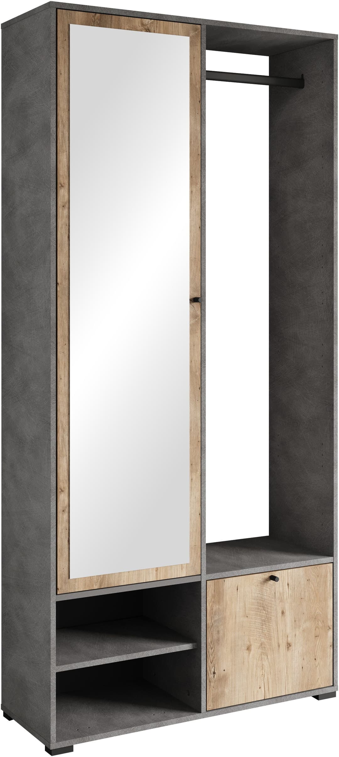 Home affaire Garderobenschrank DINO Kompaktgarderobe | Mehrfarbig