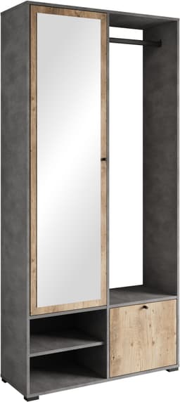 Home affaire Garderobenschrank DINO Kompaktgarderobe | Mehrfarbig