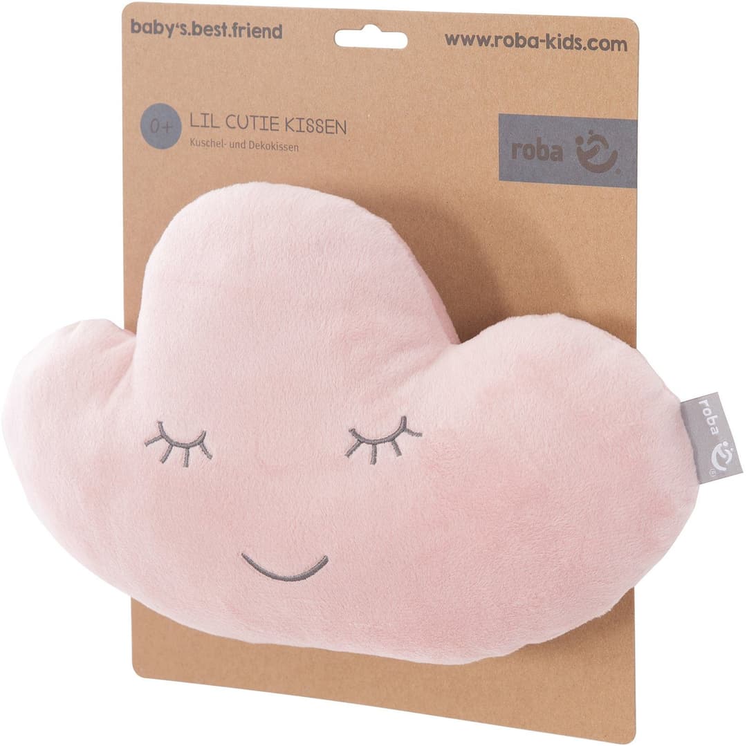 roba® Babykissen Lil Cuties, Wolke | Rosa