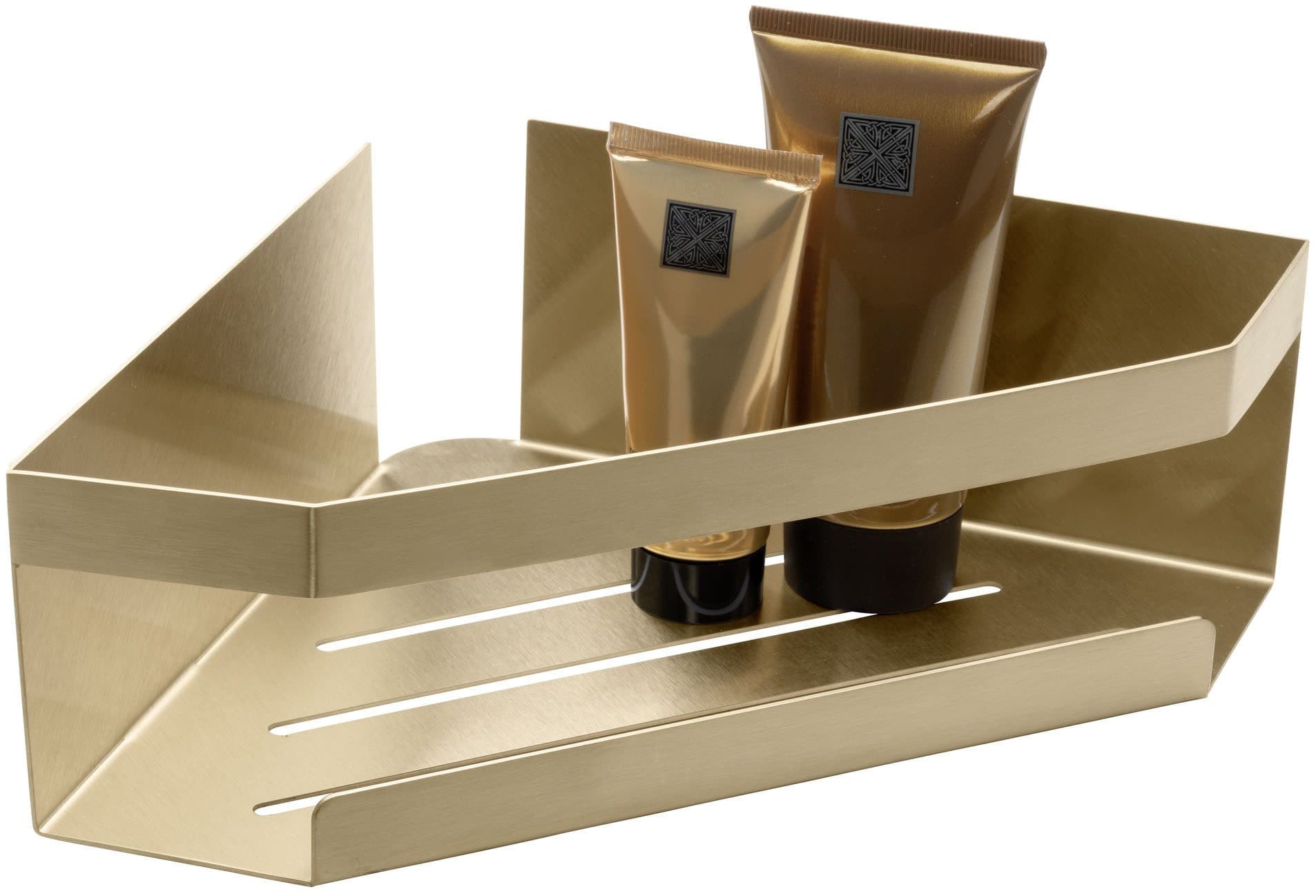 SCHÖNER WOHNEN-Kollektion Eckregal »Meleto« | Gold