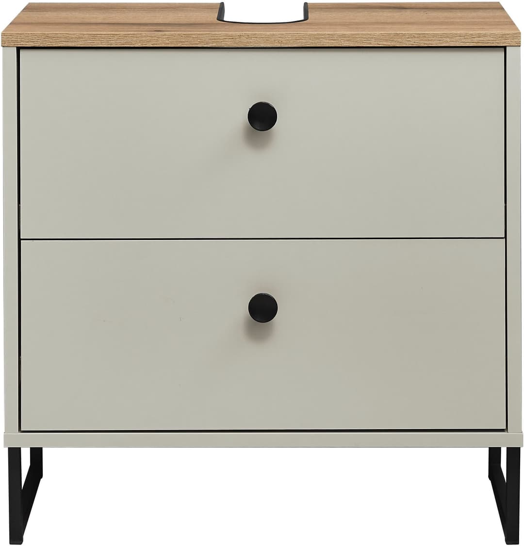 BASIC by Balculina Linea Waschbeckenunterschrank | Grau