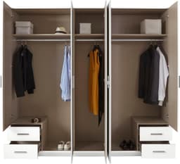rauch Drehtürenschrank FLEXX | Weiß