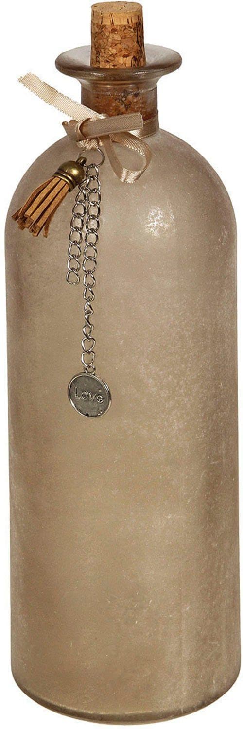 Ambiente Haus Dekovase Dekoaration Flasche | Braun