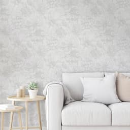 Art for the home Vliestapete Soft Blush Dahlia | Grau