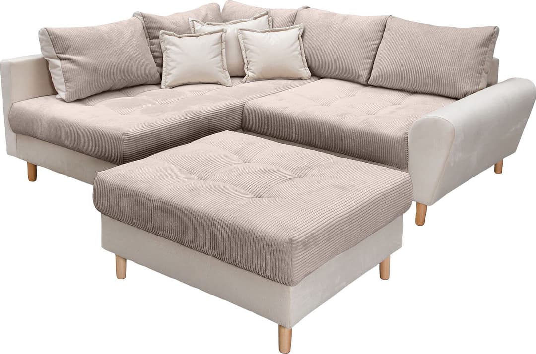 Home affaire Ecksofa Rice | Beige
