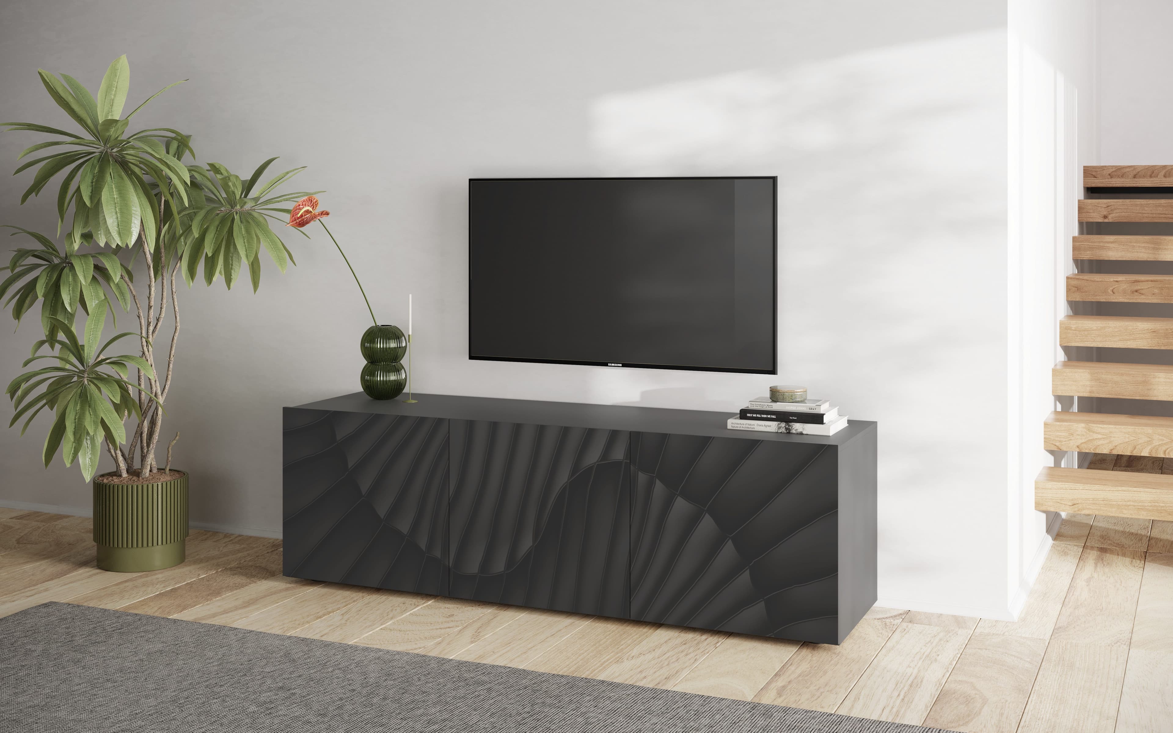 OTTO home Lowboard Snake | Schwarz
