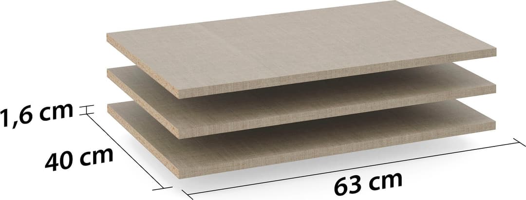 OTTO home Einlegeboden für Schwebetürenschrank PAULLY | Beige