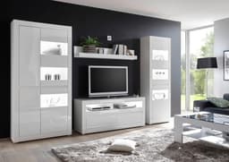 Home affaire Wohnwand Carat | Weiß