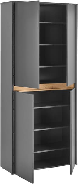 Home affaire Schuhschrank City/Giron | Grau