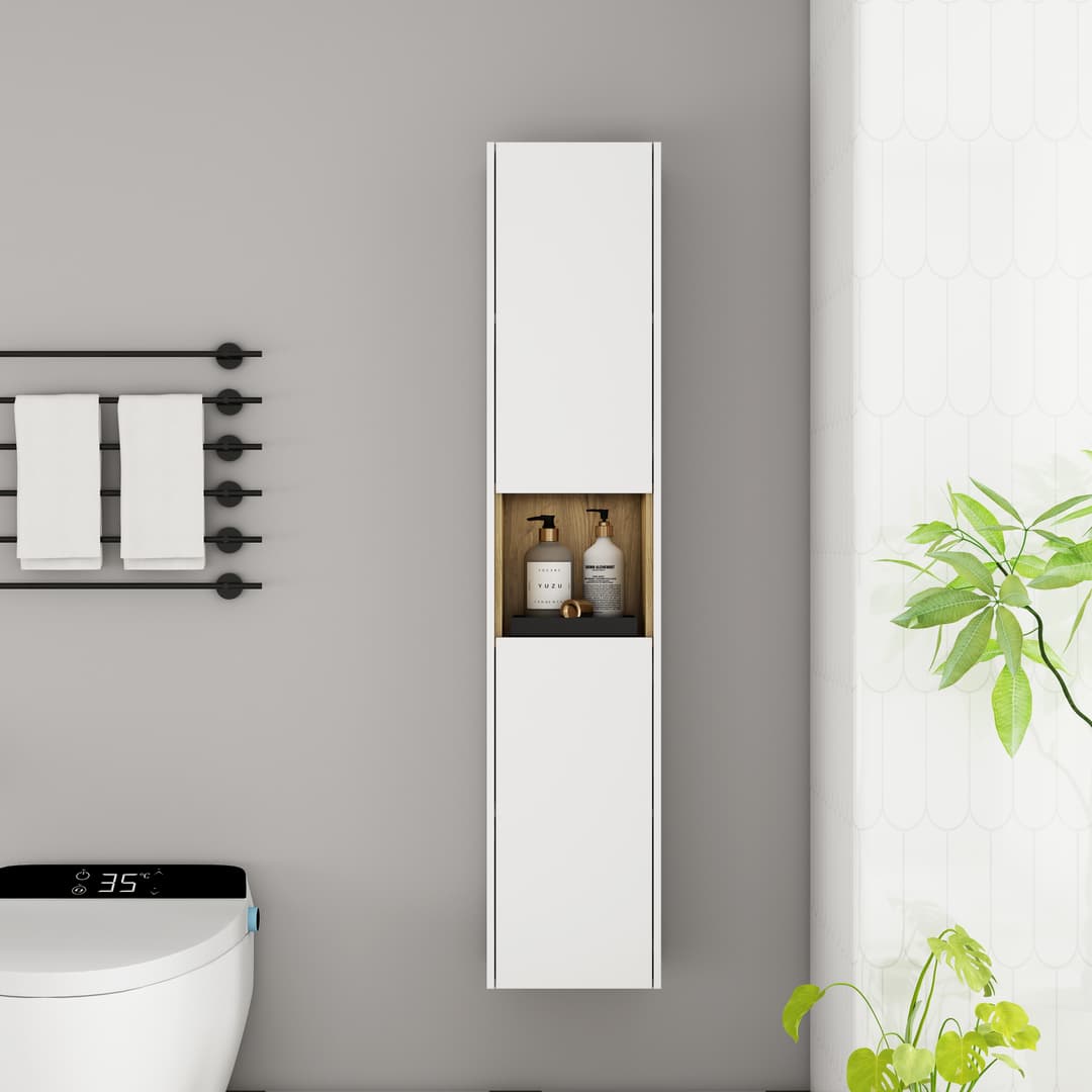 welltime Hochschrank VALENCIA | Weiß
