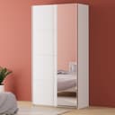 FORTE Fittio Schwebetürenschrank | Weiß 3