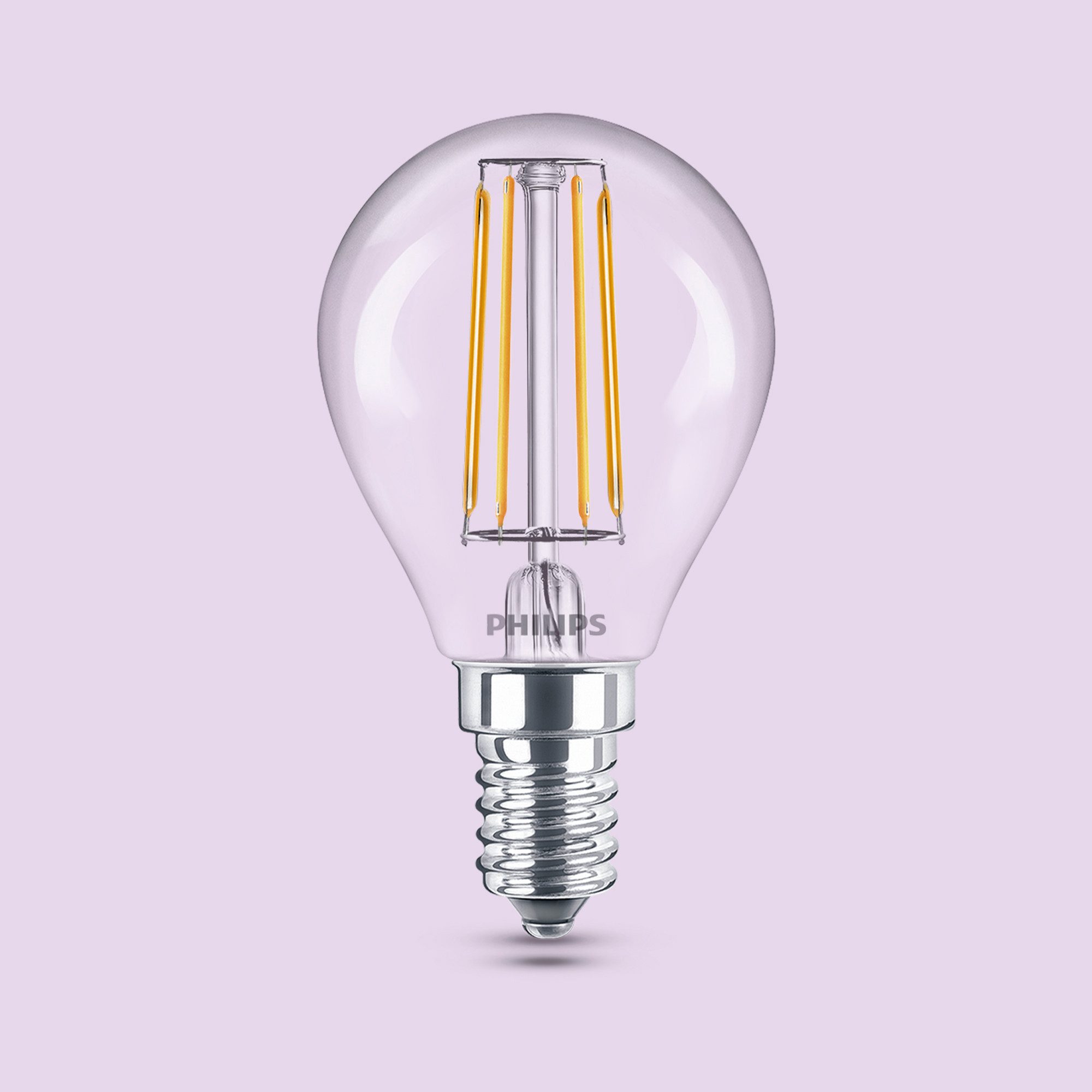 Philips LED-Leuchtmittel Classic 40W Non-Dim | Transparent