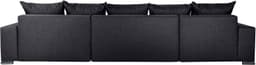 COLLECTION AB Wohnlandschaft Josy XXL U-Form | Schwarz