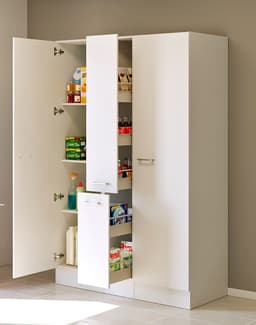 Flex-Well LUCCA Mehrzweckschrank-Set | Weiß
