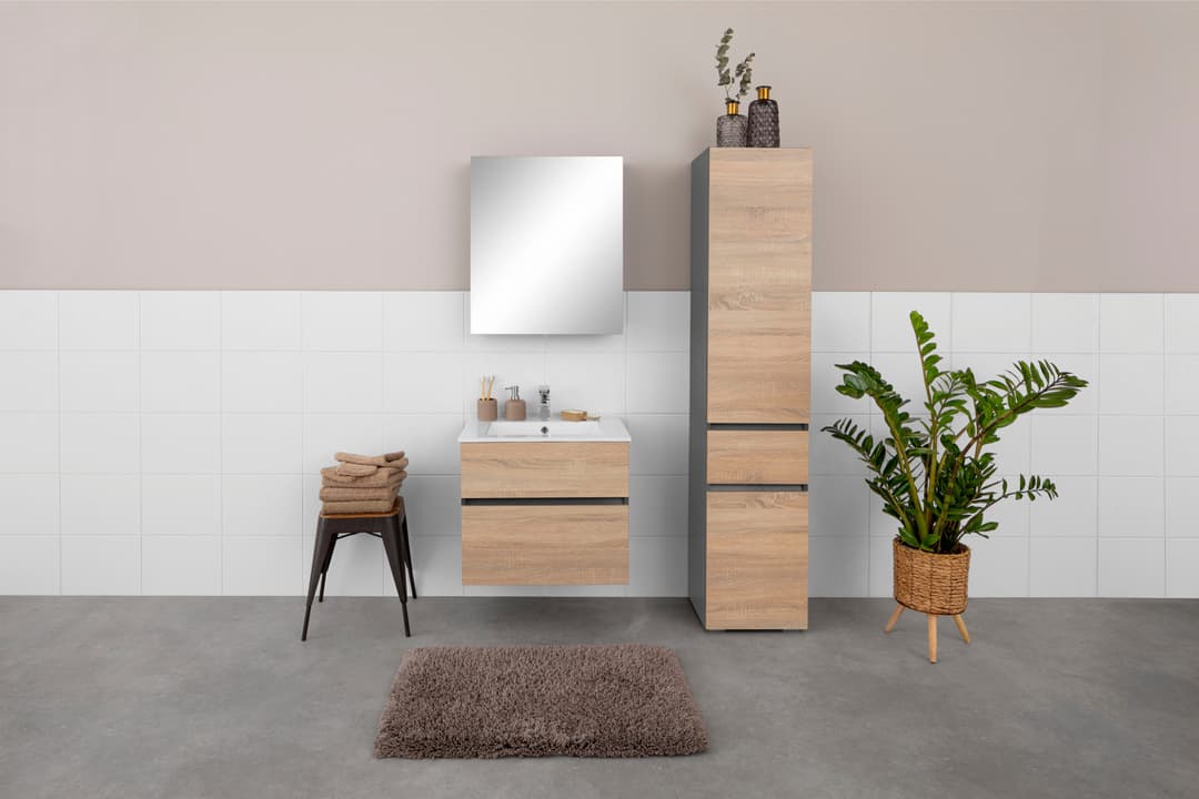 Home affaire Hochschrank Wisla | Holztöne
