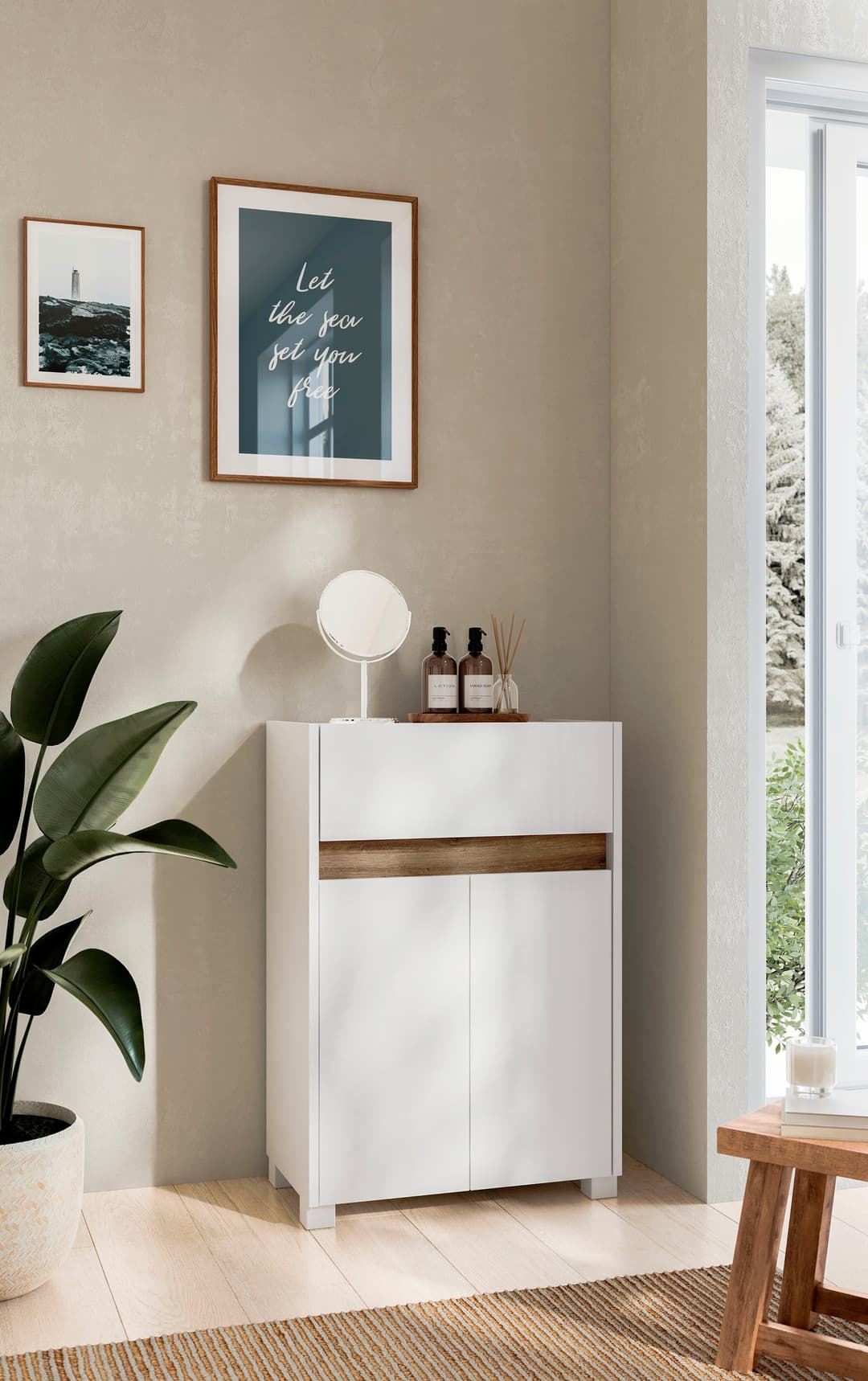 Schildmeyer Midischrank Cosmo | Weiß